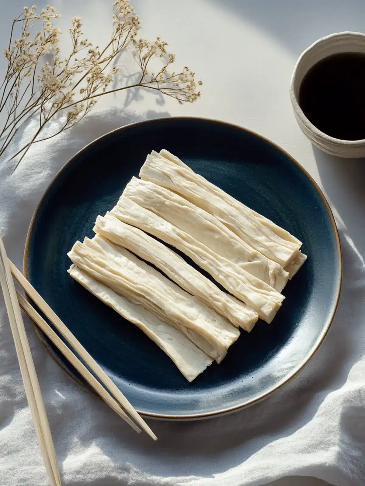 Master Japanese Yuba (Tofu Skin) for Delightful Dishes 4 Japanese Yuba (Tofu Skin)
