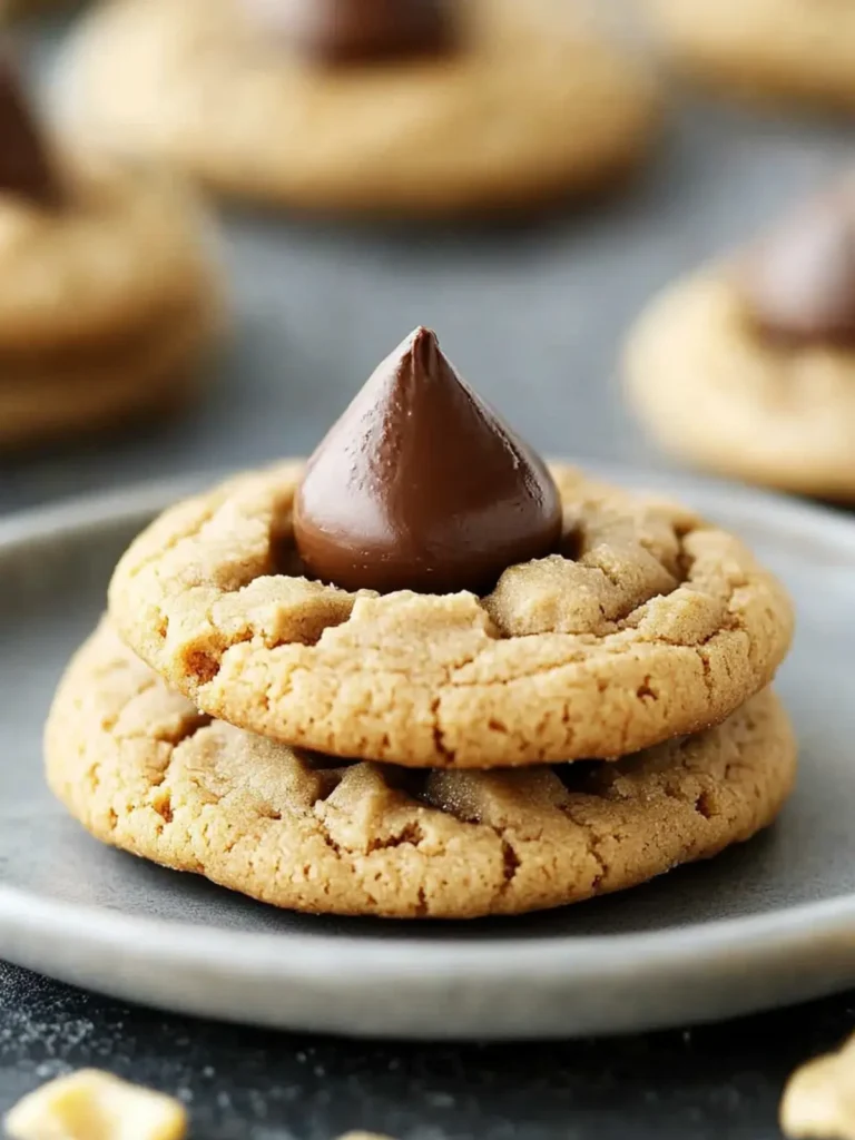 Peanut Butter Blossom Cookies