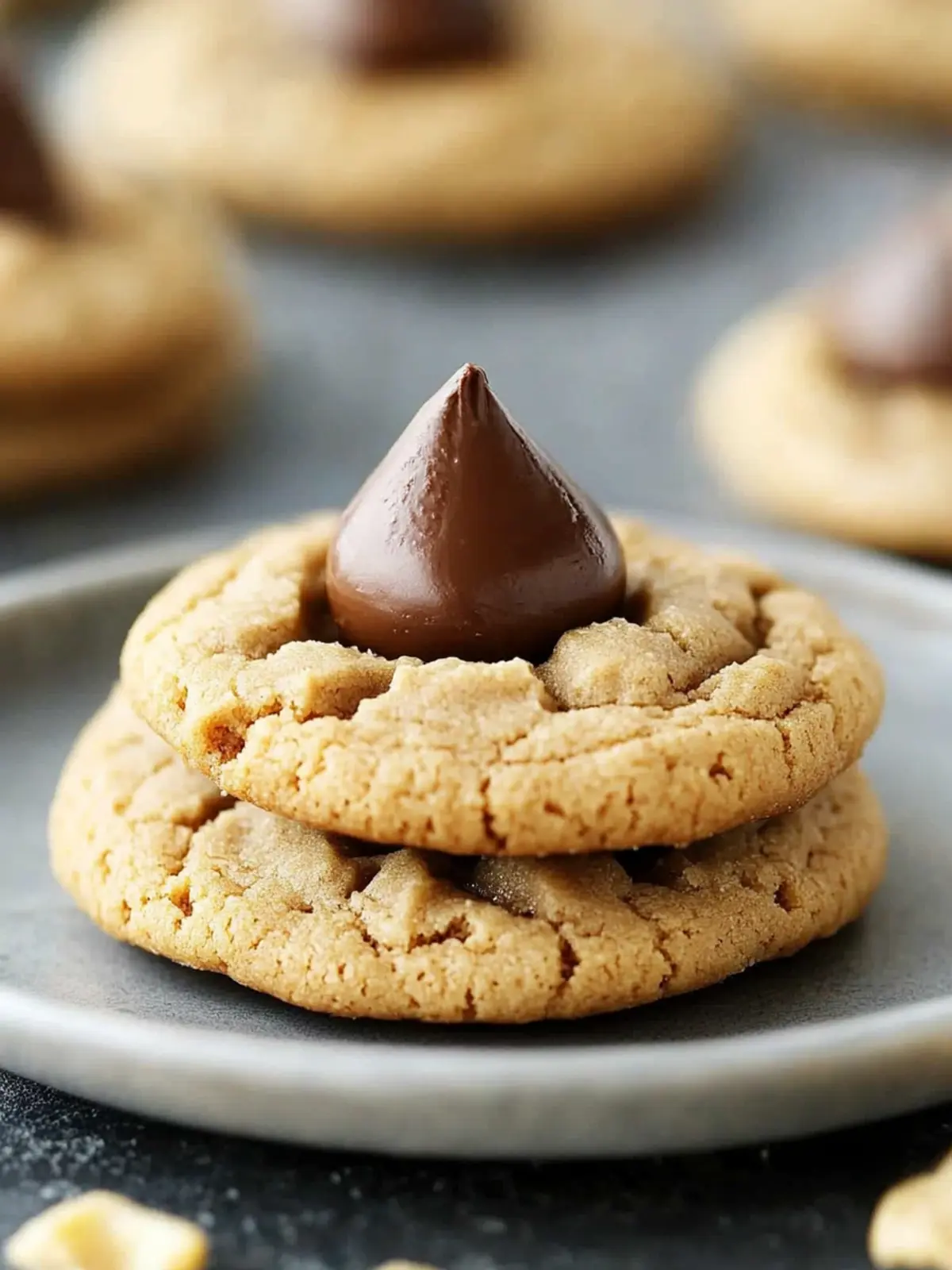 Peanut Butter Blossom Cookies