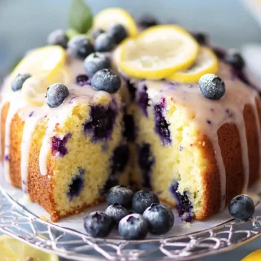 Deliciously Moist Blueberry and Lemon Pound Cake Recipe 9 Blueberry and Lemon Pound Cake