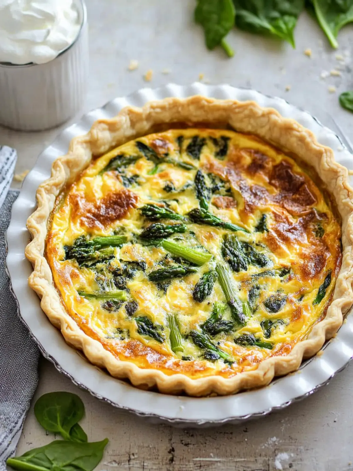 Ultimate Spinach Asparagus Quiche Recipe for Fresh Flavors 3 Spinach Asparagus Quiche Recipe