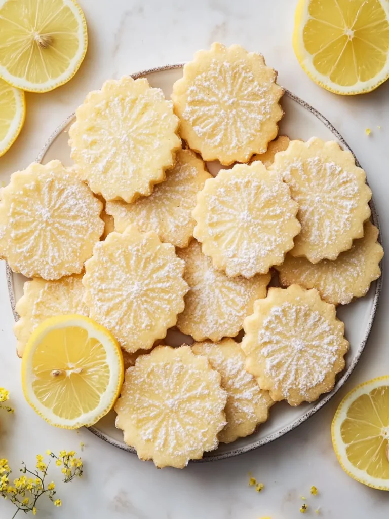 Lemon Shortbread Cookies That Melt in Your Mouth Blissfully 2 Lemon Shortbread Cookies