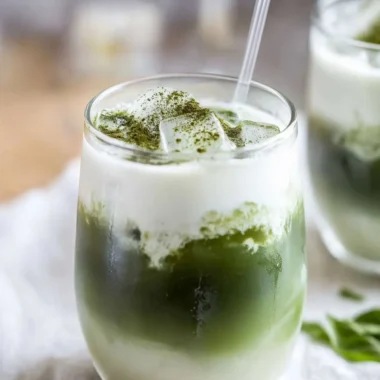 Iced Coconut Matcha Latte