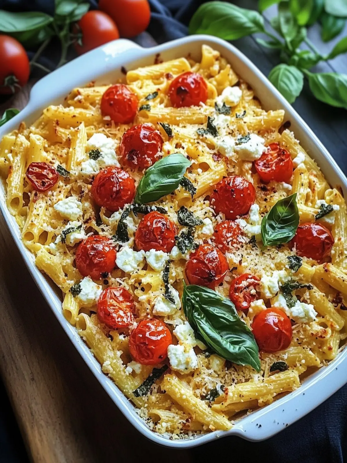 Baked Feta Pasta: Your Easy Ticket to Mediterranean Bliss 3 Baked Feta Pasta