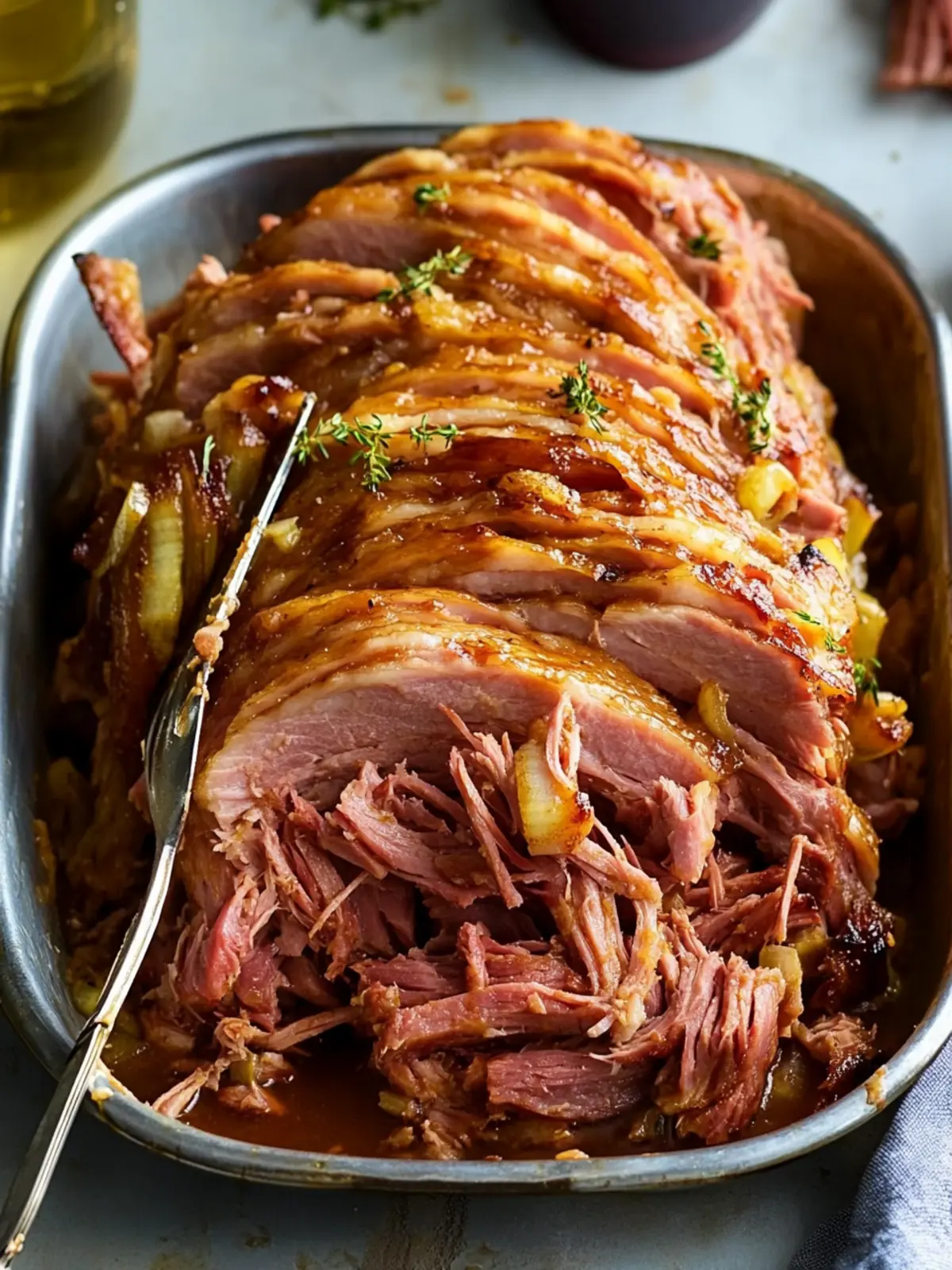 Honey Baked Pulled Ham