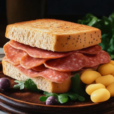 Bologna Sandwich (Cold Cut on White Bread)