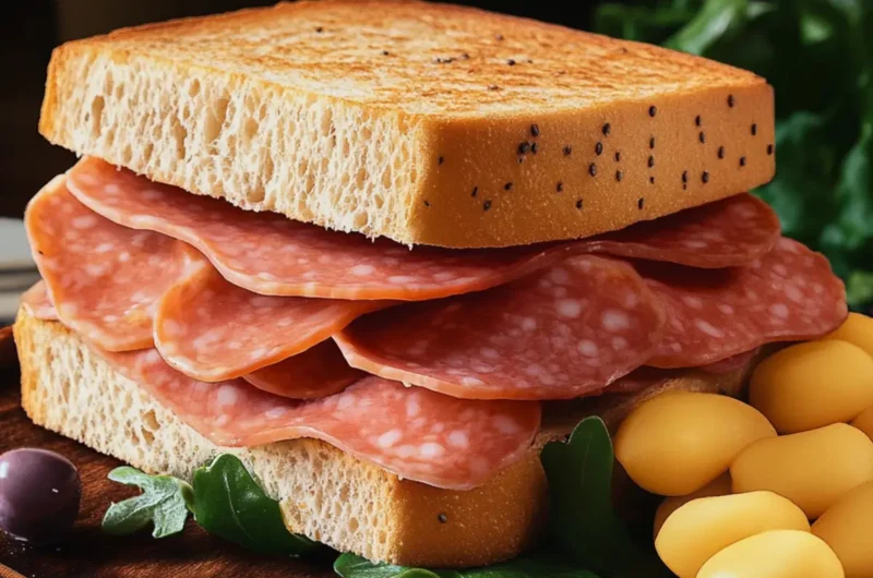 Bologna Sandwich (Cold Cut on White Bread)