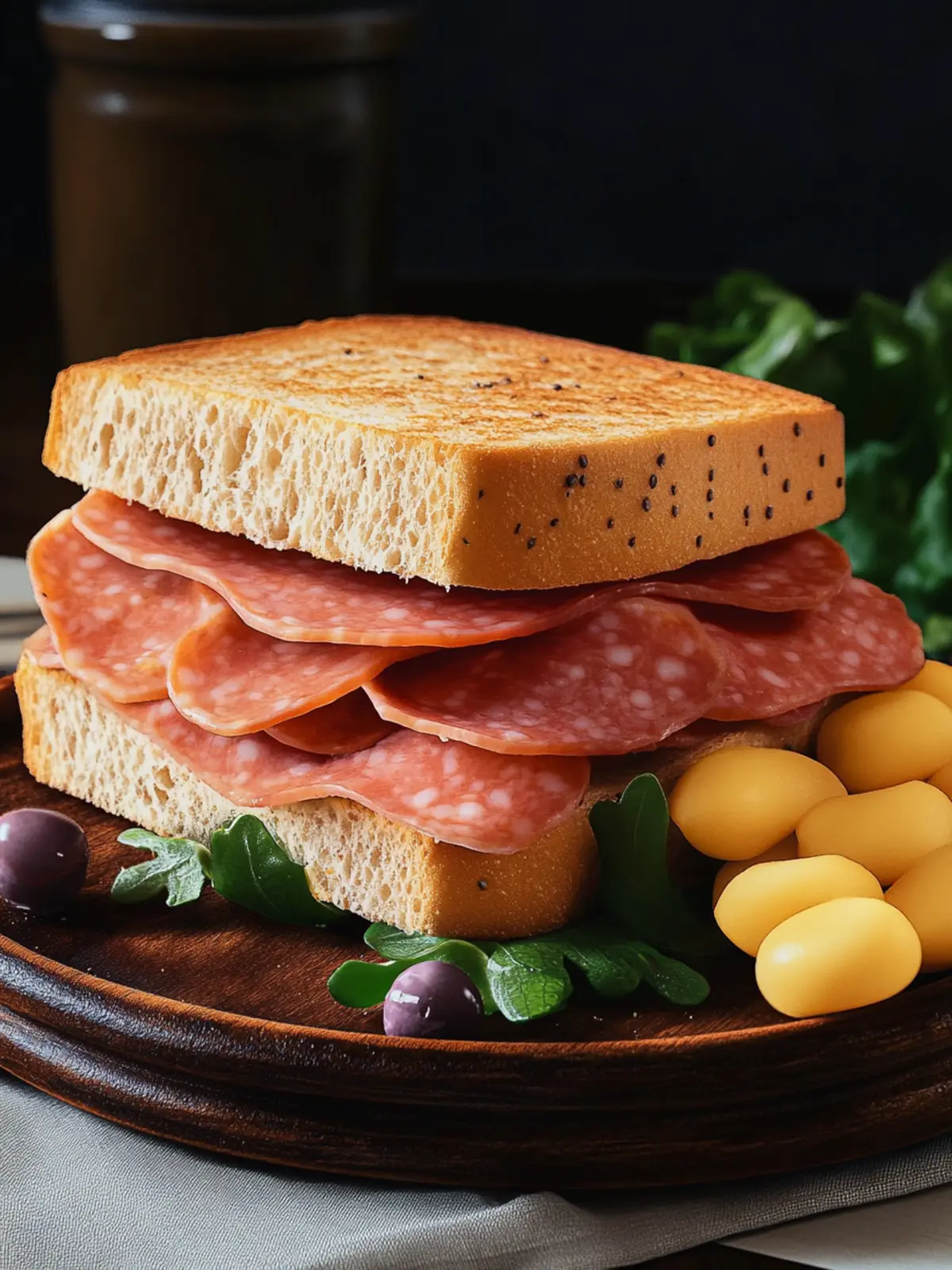 Bologna Sandwich (Cold Cut on White Bread)