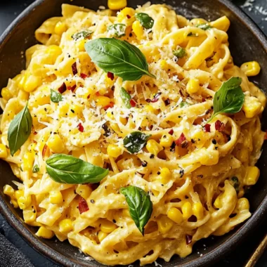 Creamy Corn Pasta
