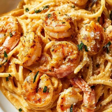 Creamy Cajun Shrimp Pasta