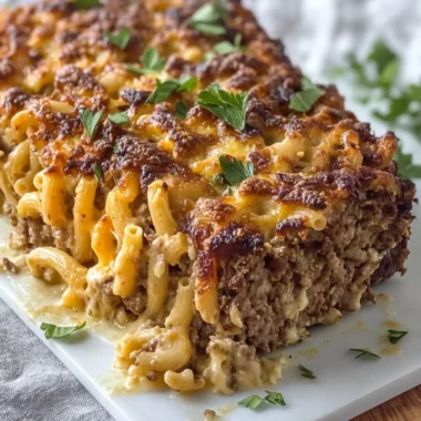 Macaroni and Cheese Meatloaf