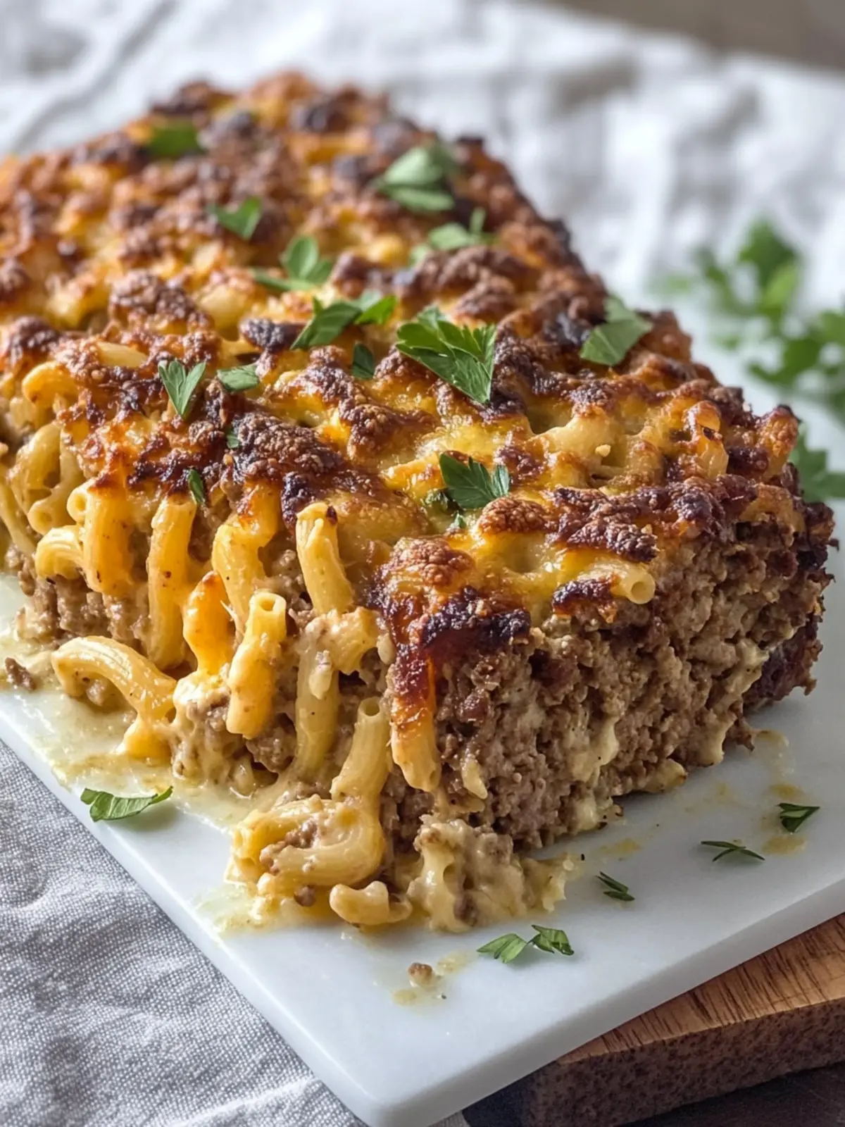 Macaroni and Cheese Meatloaf