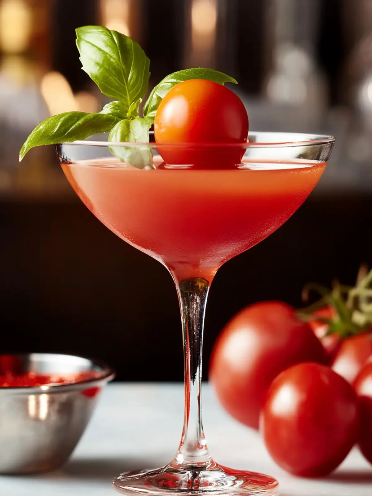 Savory Tomato Tini: Your New Favorite Refreshing Cocktail 4 Tomato Tini