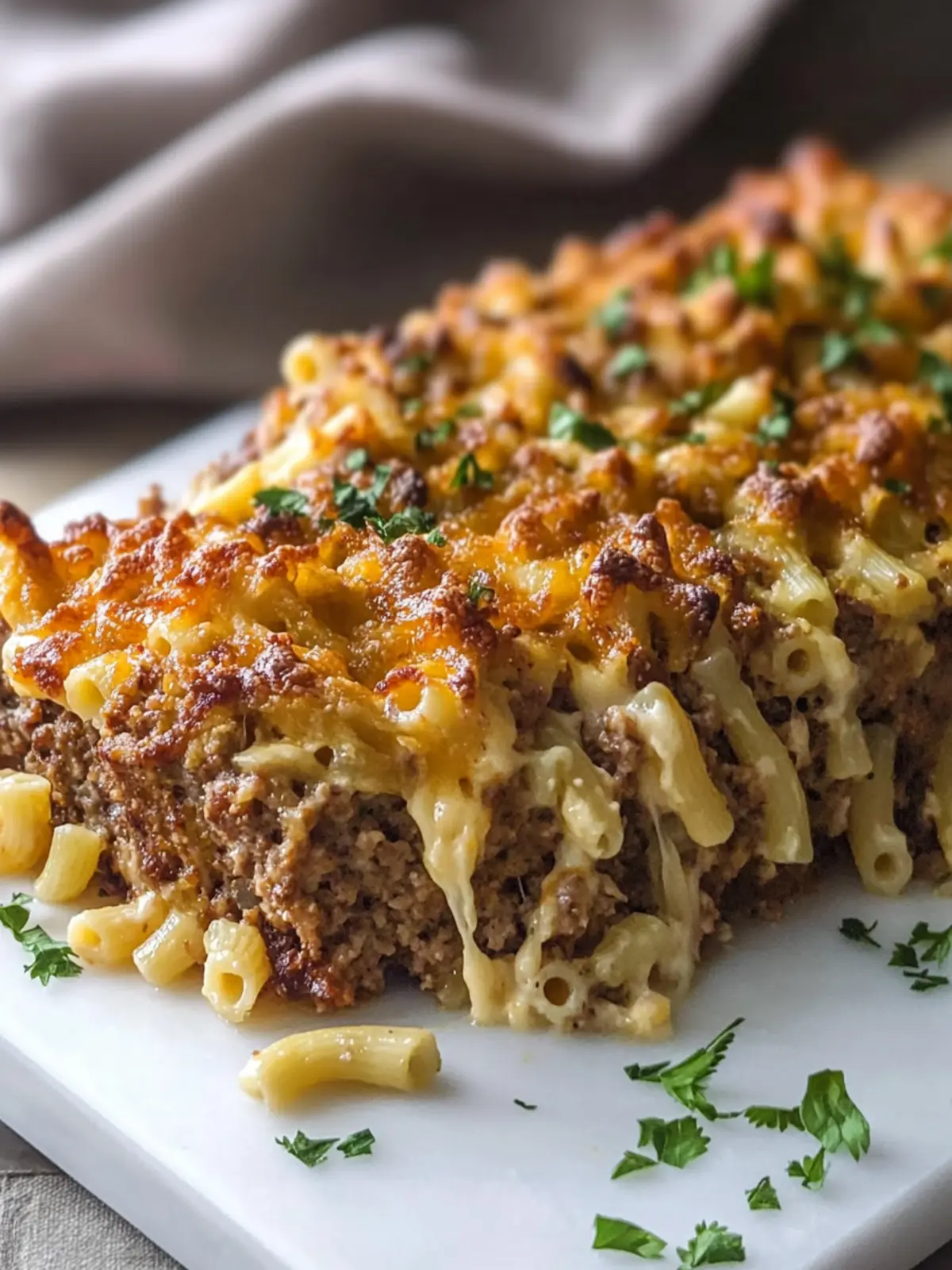 Macaroni and Cheese Meatloaf