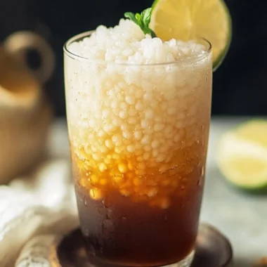 Sago Gulaman Drink