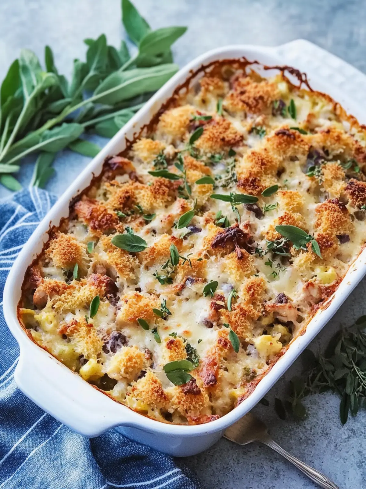 Chicken Cordon Bleu Casserole