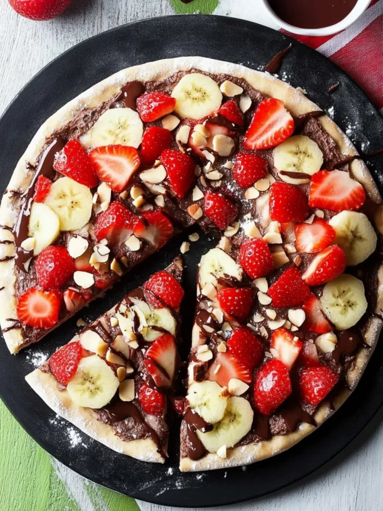 Easy Chocolate-Hazelnut Fruit Pizza in Just 10 Minutes 2 Chocolate-Hazelnut Fruit Pizza