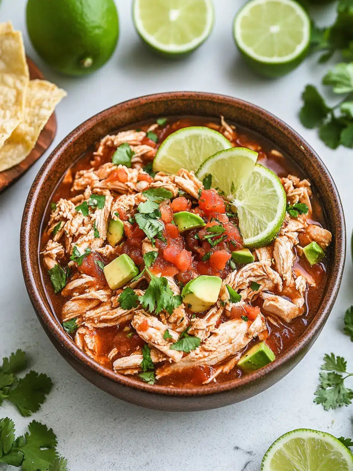 Slow Cooker Salsa Chicken