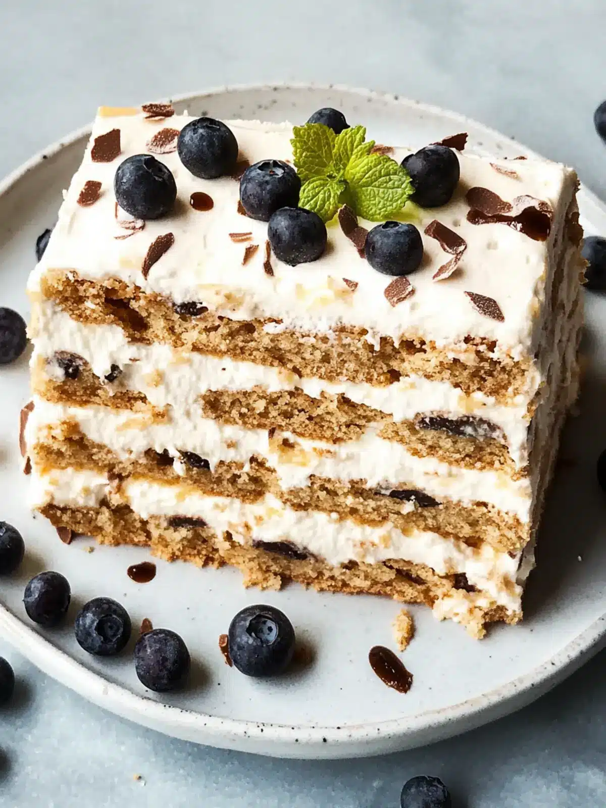 Cannoli Icebox Cake
