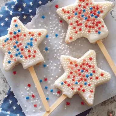 Crispy Star Pops: A Fun, Easy Treat for Celebrations 10 Crispy Star Pops