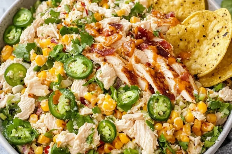 Jalapeño Popper Chicken Salad