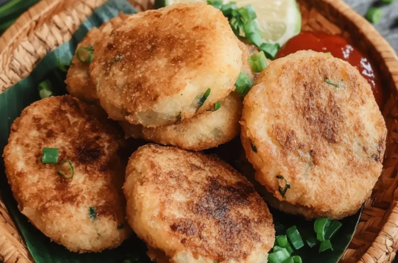 Indonesian Perkedel (Fried Potato Patties)