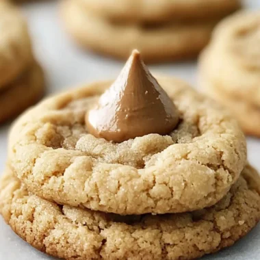 Peanut Butter Blossom Cookies