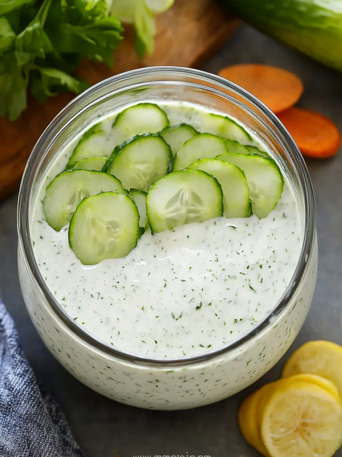 Creamy Cucumber Dressing: Your New Favorite Salad Essential 2 Creamy Cucumber Dressing