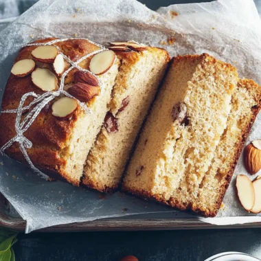 Almond Tea Bread