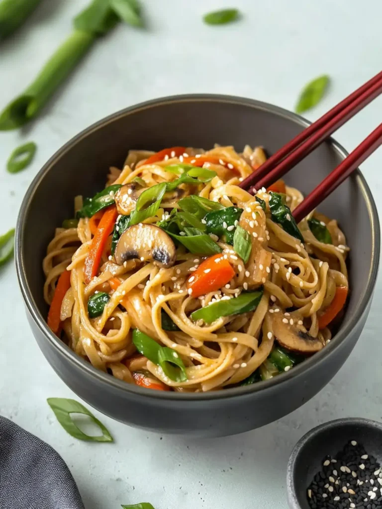 Asian Vegetable Pasta