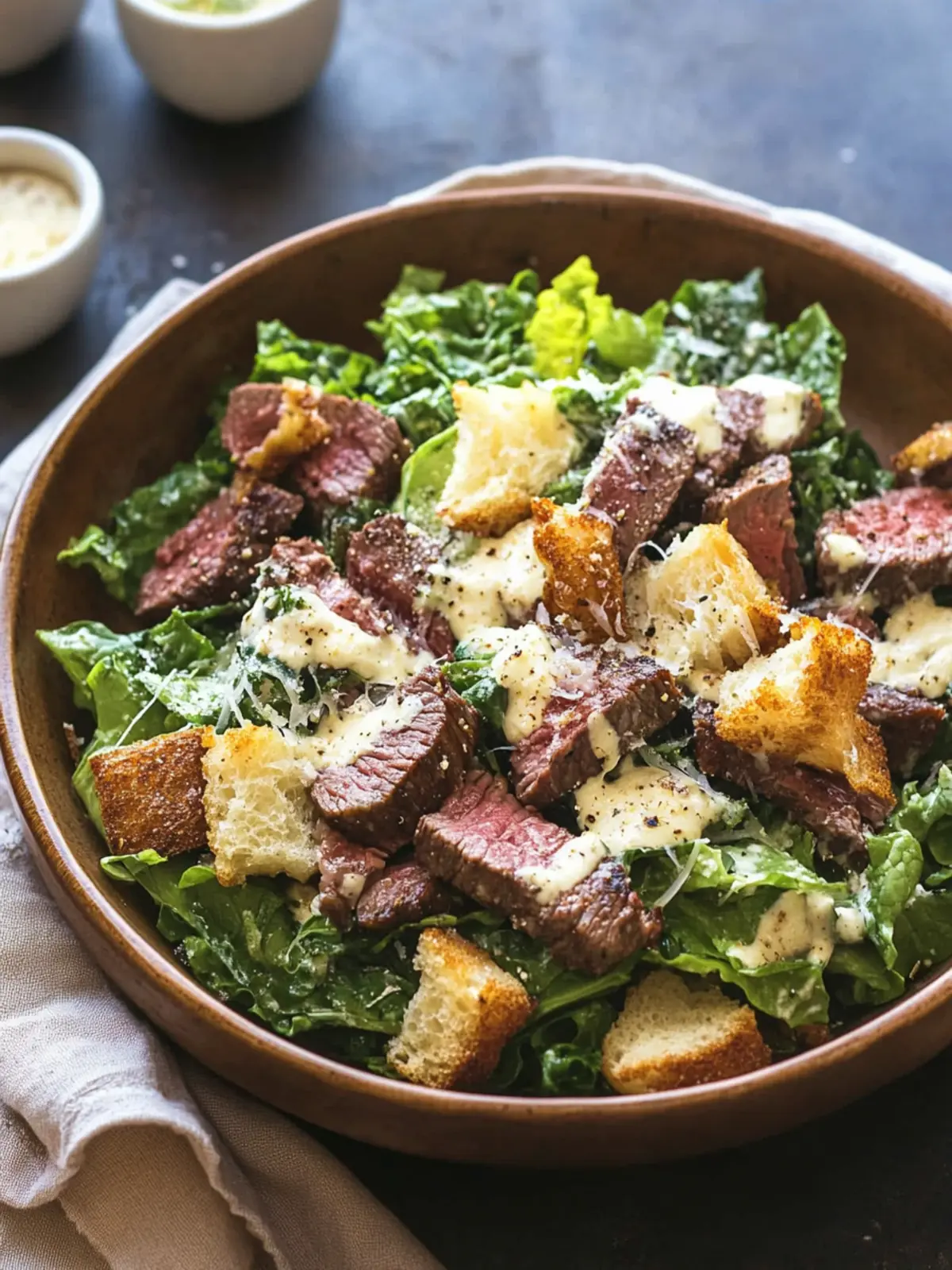 Perfect Steak Caesar Salad for Easy Weeknight Dinners 3 Steak Caesar Salad