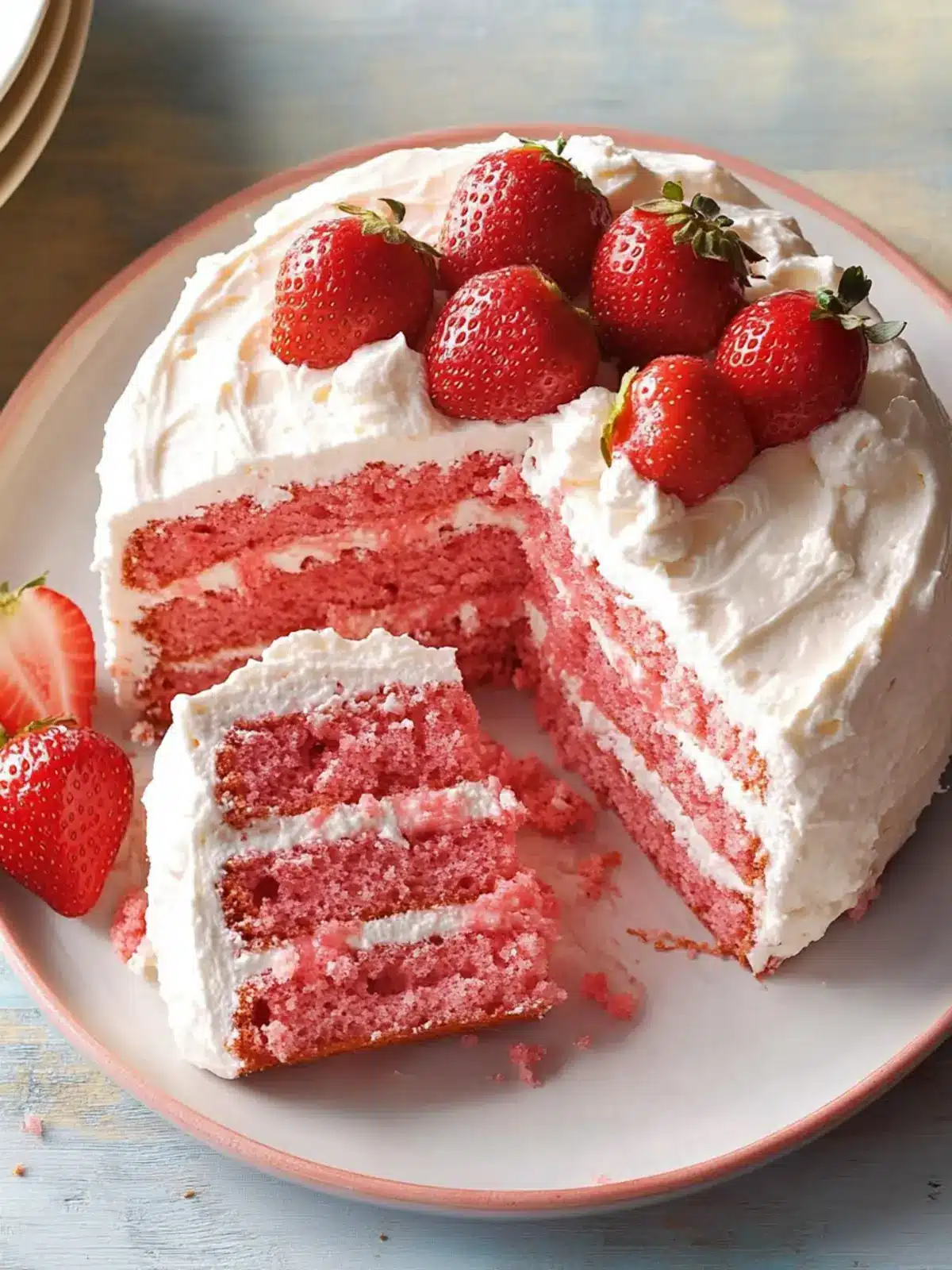 Mamaw Emily’s Strawberry Cake: Fluffy, Moist Delight! 5 Mamaw Emily’s Strawberry Cake