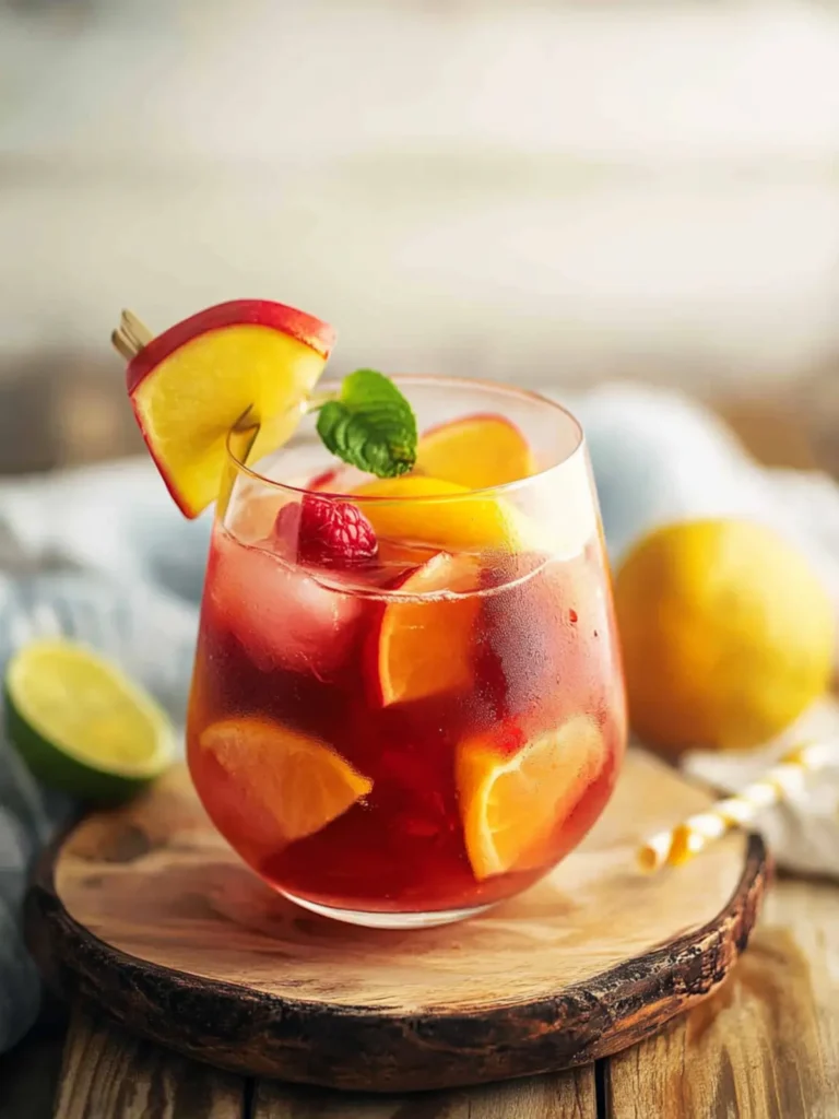 Delightful Non-Alcoholic Sangria with Fruity Twists 3 Non Alcoholic Sangria