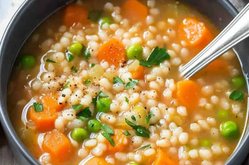 VEGETABLE BARLEY SOUP