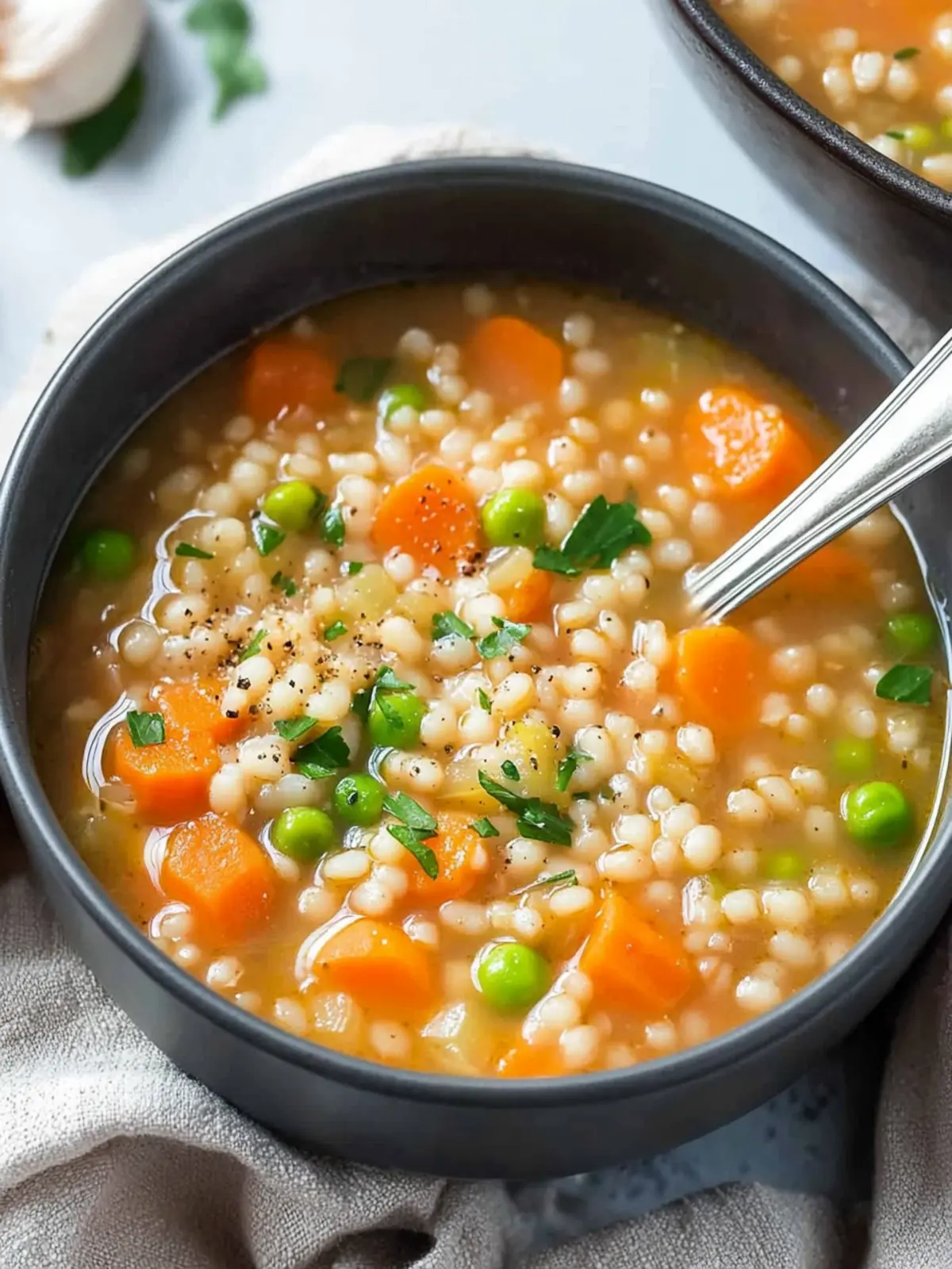 Comforting Vegetable Barley Soup for Healthy Cravings 5 VEGETABLE BARLEY SOUP