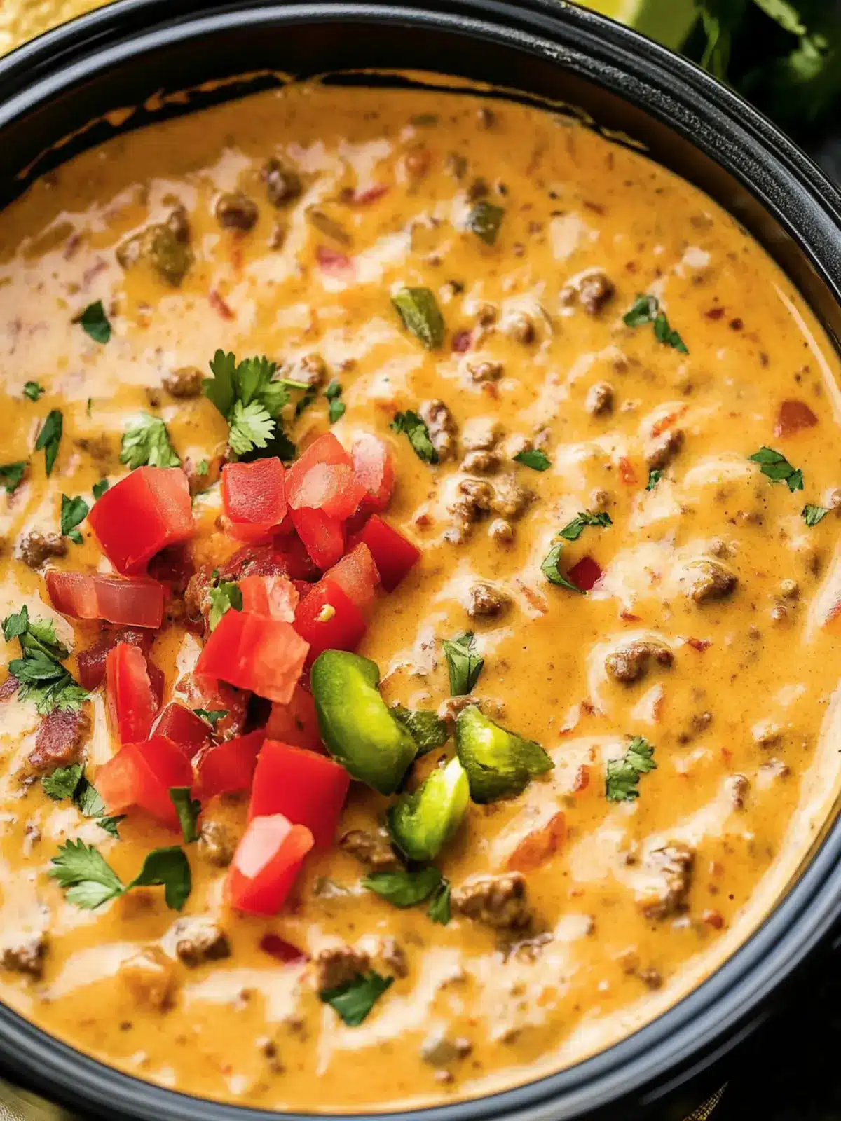 Creamy Slow Cooker Beef Queso Dip That Everyone Will Love 3 Slow Cooker Beef Queso Dip