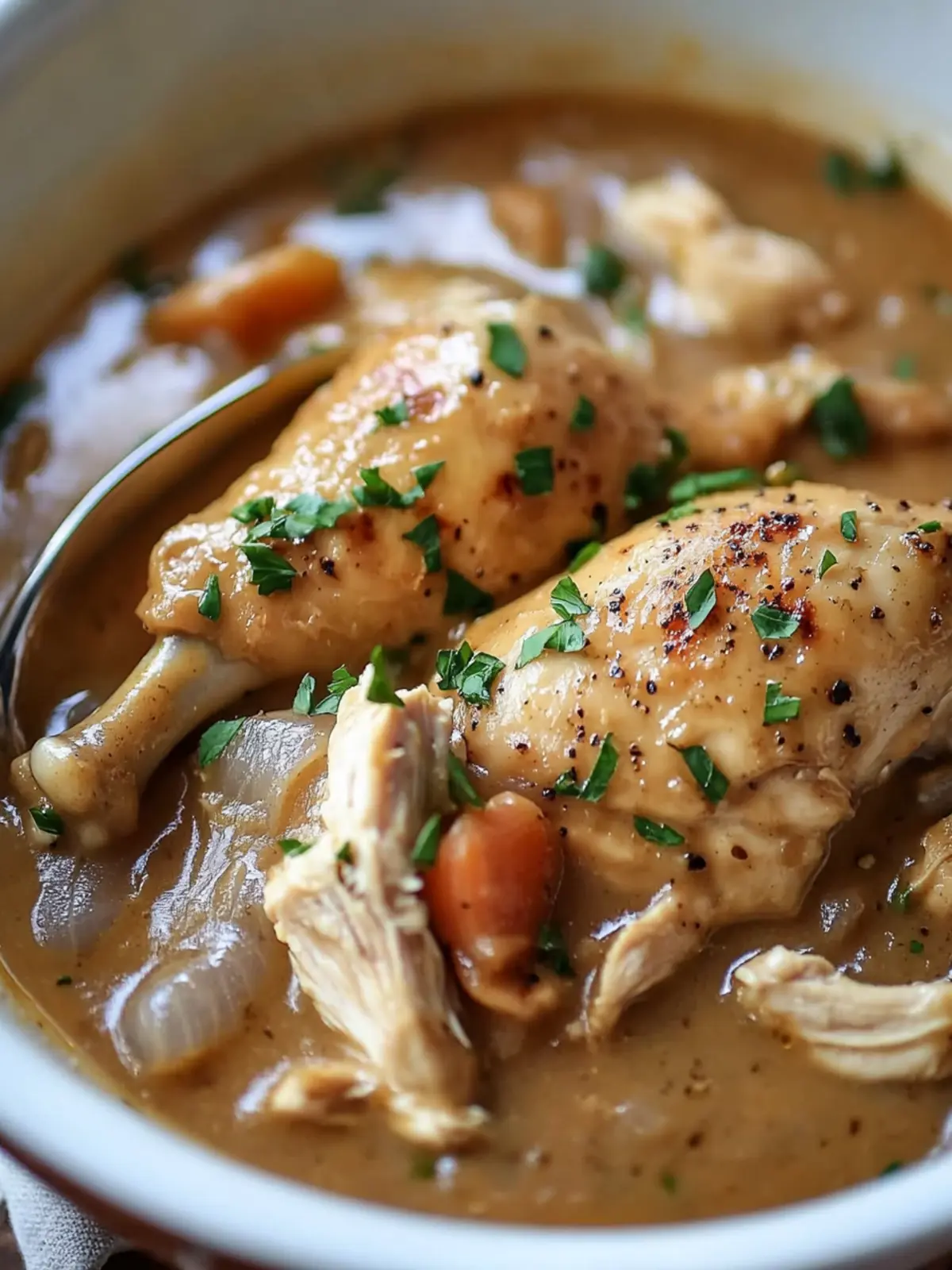 Hearty Crockpot Chicken and Gravy for Cozy Family Dinners 2 Crockpot Chicken and Gravy