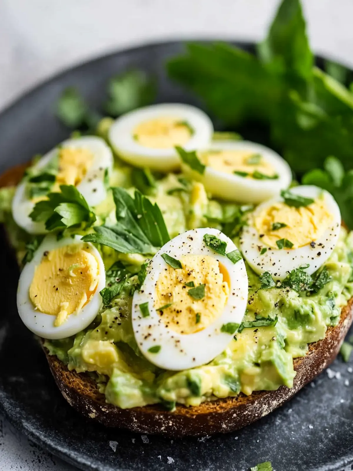 Deliciously Creamy Avocado Egg Salad in 20 Minutes 2 Avocado Egg Salad