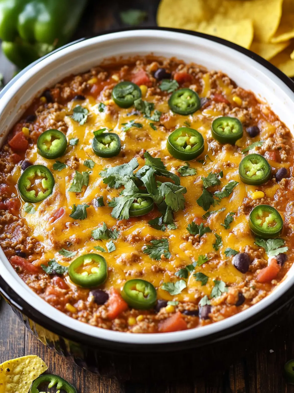 Savory Slow Cooker Taco Dip Your Game Day Must-Have 3 Slow Cooker Taco Dip