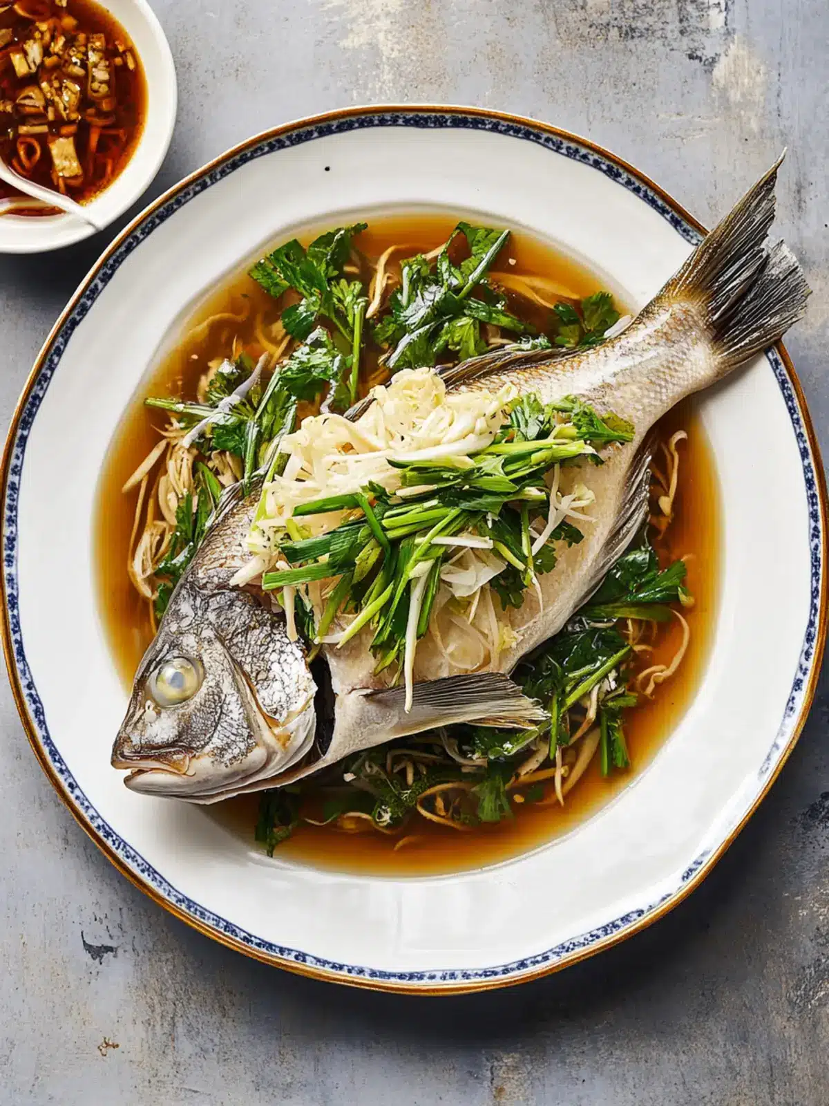 Cantonese Steamed Fish with Ginger and Shallots Made Easy 3 Cantonese Steamed Fish with Ginger and Shallots (清蒸鱼)