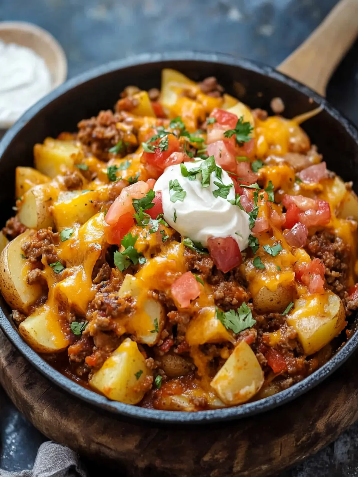 Easy Cheesy Taco Potatoes for a Quick Family Dinner Delight 3 Easy Cheesy Taco Potatoes