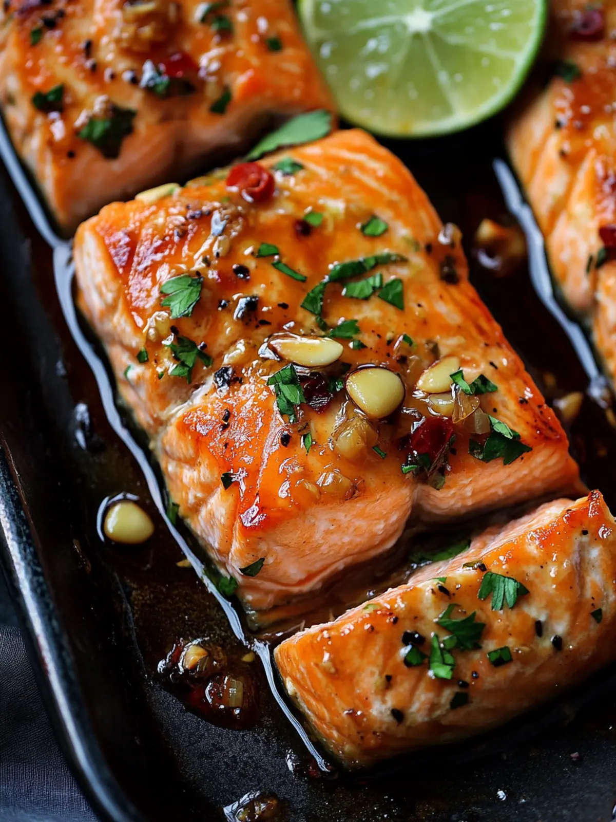 Sweet and Savory Honey Garlic Salmon in Just 15 Minutes 5 Honey Garlic Salmon