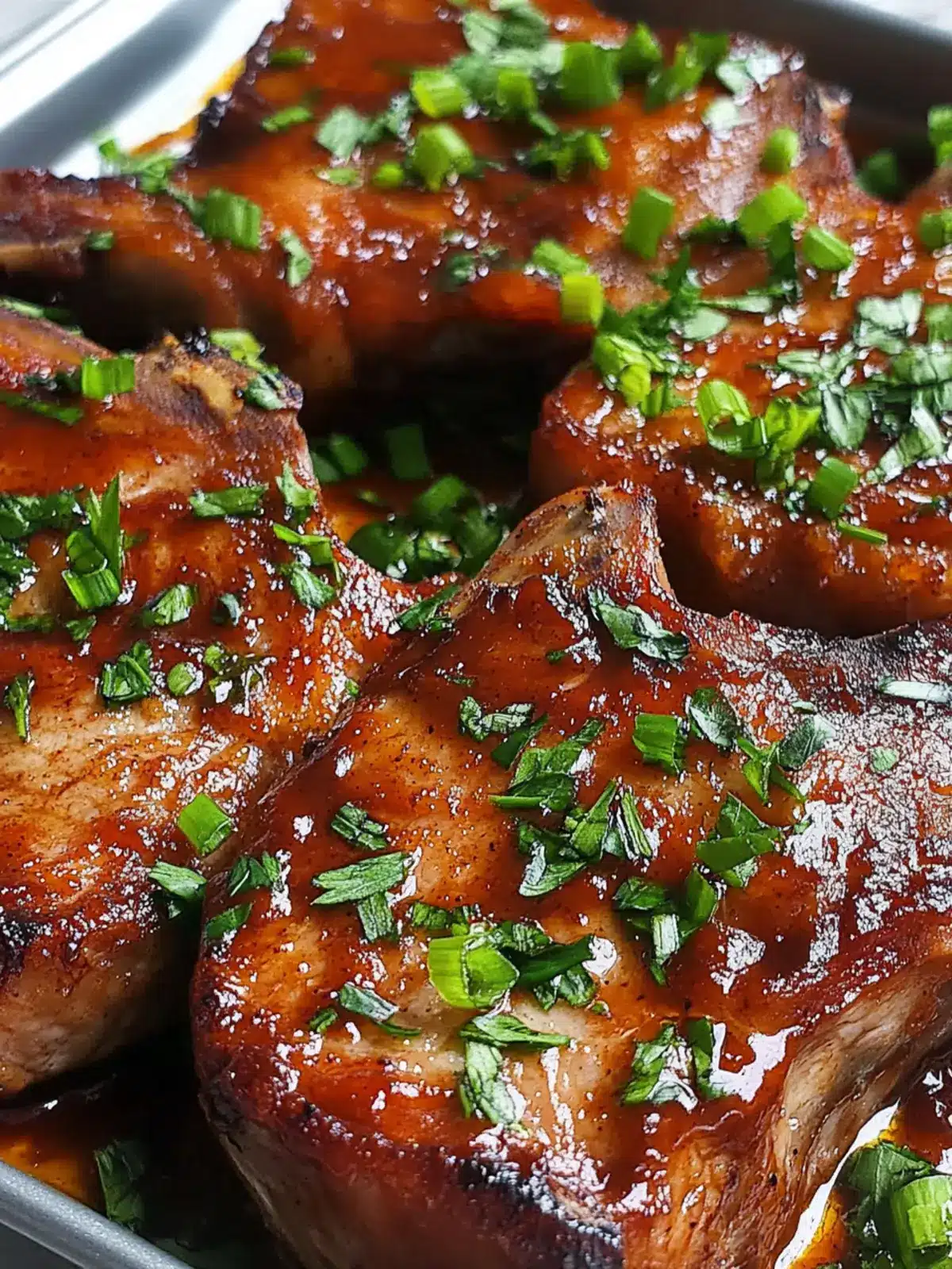 Oven Baked Barbecue Pork Chops: Juicy Flavor in Every Bite 4 Oven Baked Barbecue Pork Chops