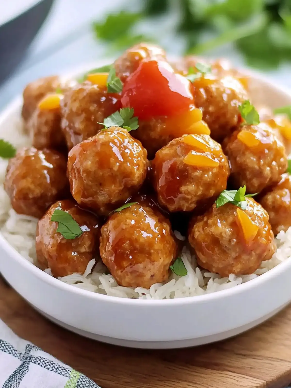 Sweet and Sour Crockpot Chicken Meatballs for Busy Nights 4 Sweet And Sour Crockpot Chicken Meatballs