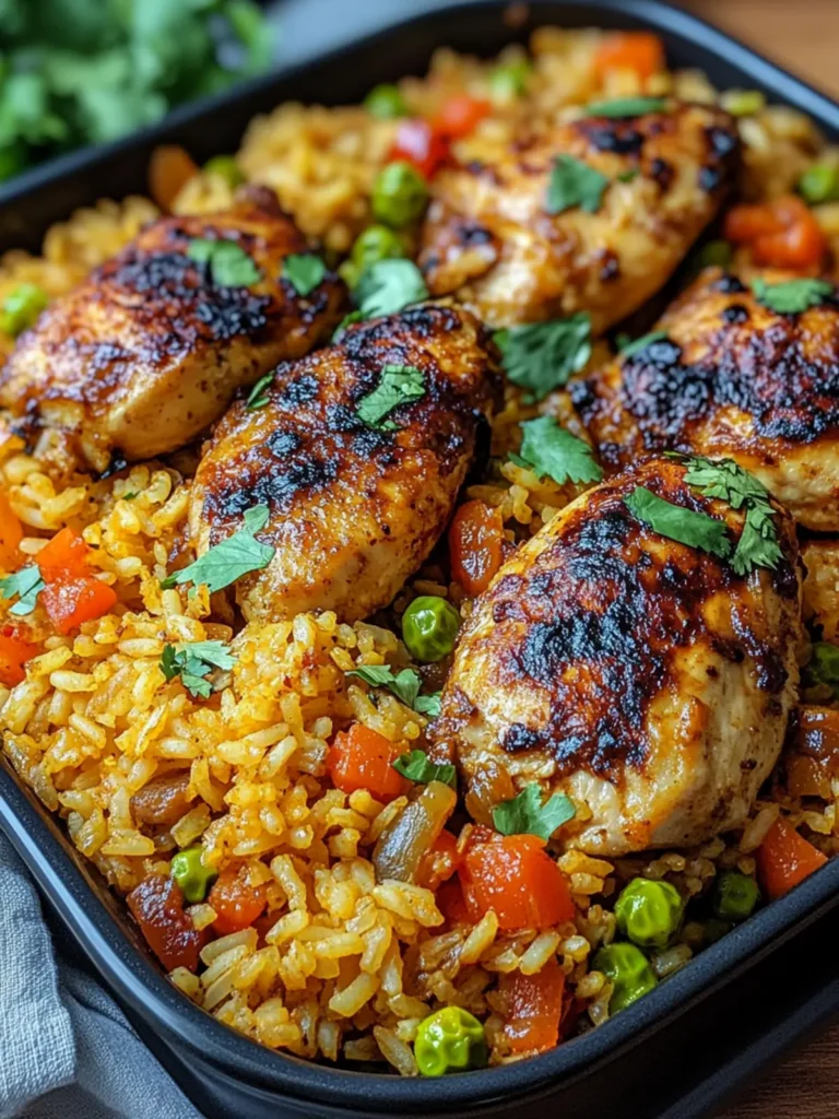 Caribbean Chicken and Rice