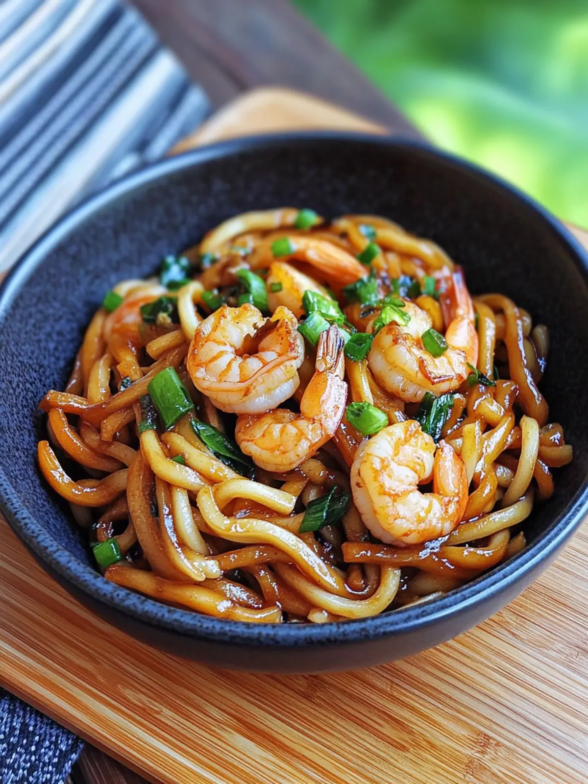 20-Minute Yaki Udon with Shrimp for Quick Comfort Food 3 Yaki Udon with Shrimp (Japanese Stir Fried Noodles)