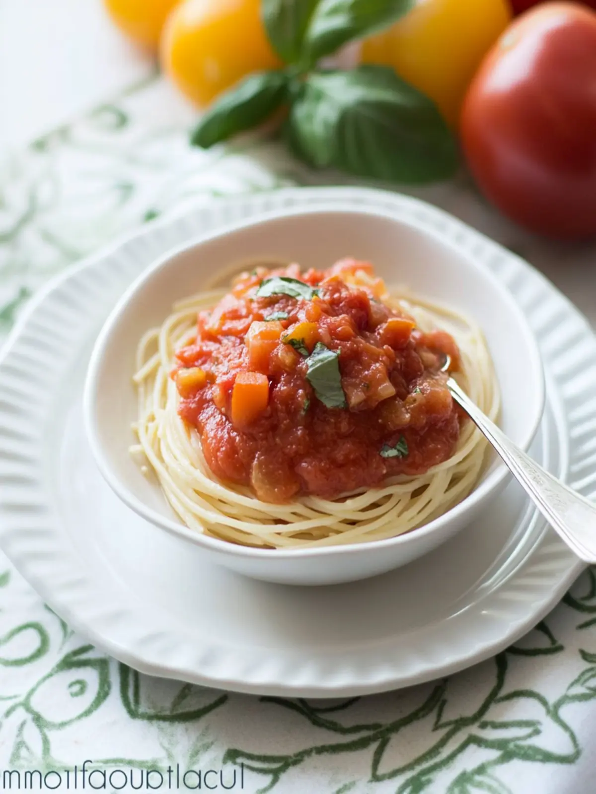 Spaghetti Sauce With Fresh Tomatoes