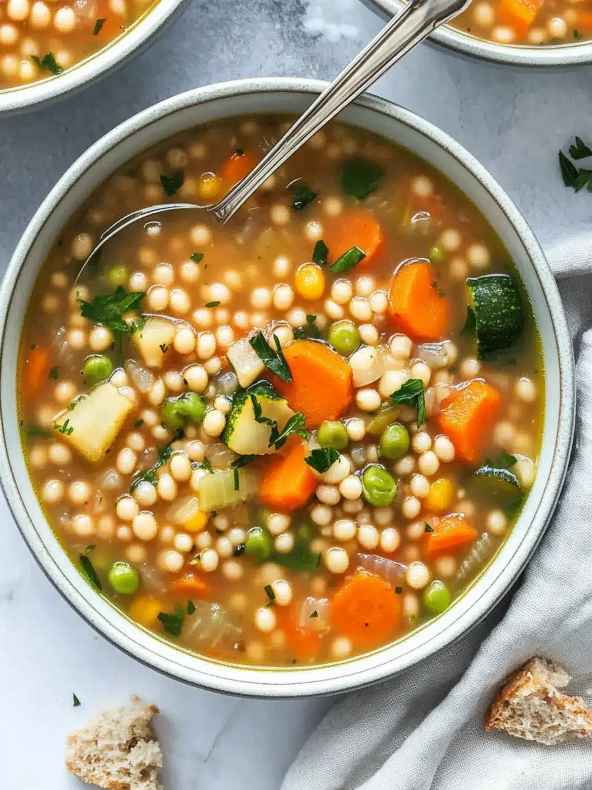 Comforting Vegetable Barley Soup for Healthy Cravings 4 VEGETABLE BARLEY SOUP