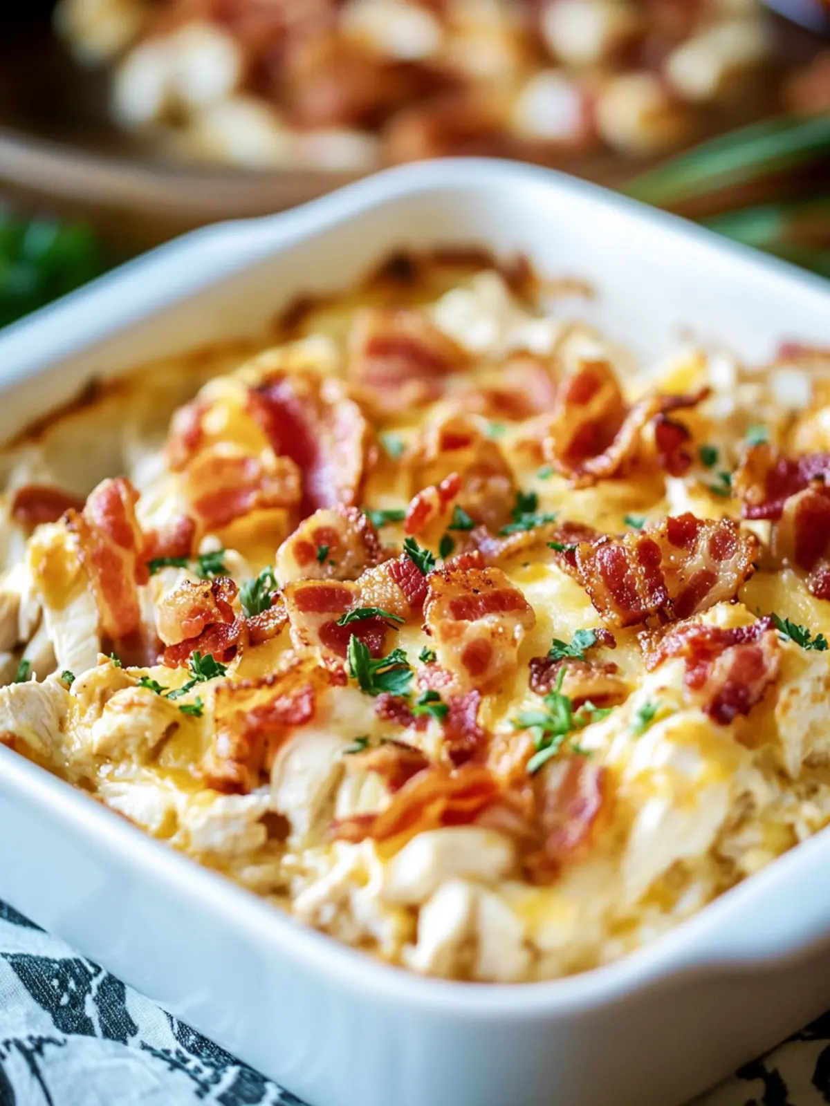 Irresistible Easy Chicken Bacon Ranch Casserole for Busy Nights 5 Easy Chicken Bacon Ranch Casserole