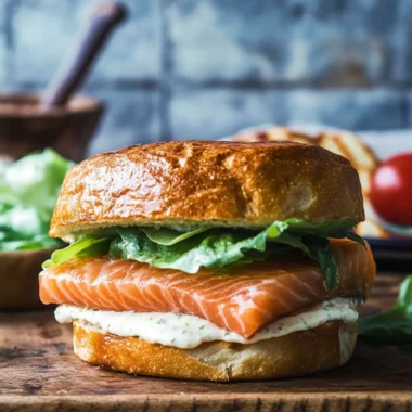 Salmon Sandwich